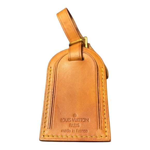 Louis Vuitton Other - Louis Vuitton Vachetta Leather Bag Tag